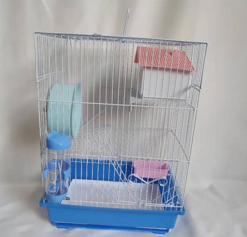 🐹 قفس همستر سه طبقه با رنگ‌بندی متنوع