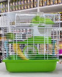 🐹✨ قفس همستر سه رنگ مدل لاکچری